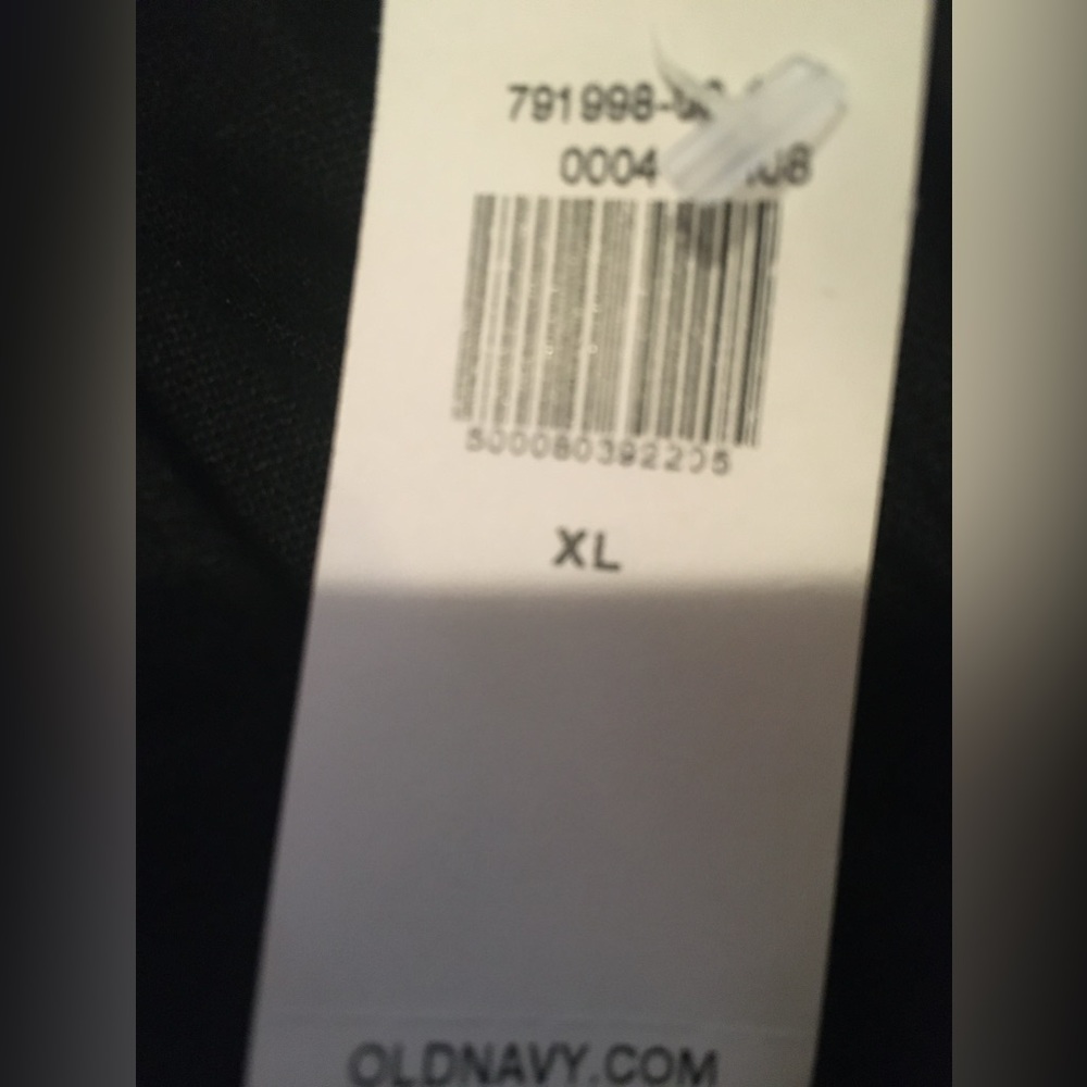 Old Navy black plants size xl nwt - Picture 3 of 3